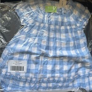 Blue and White Checkered Dress - Janie & Jack